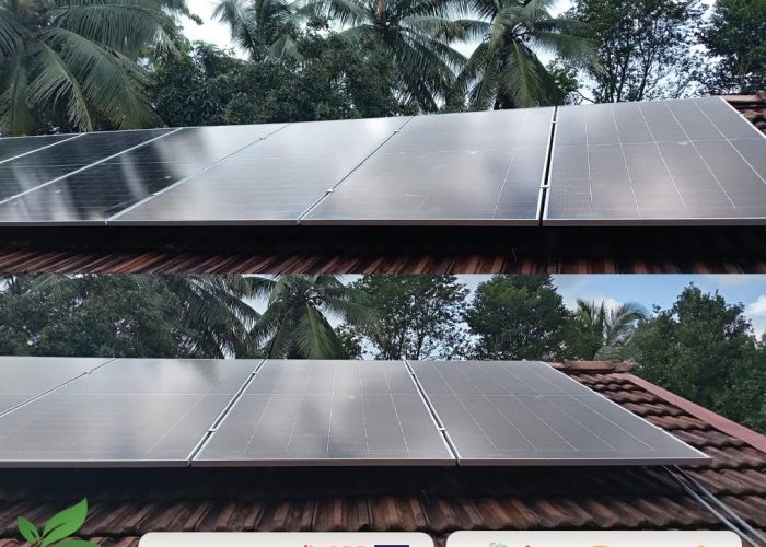 Residential Hybrid Solar System for Mr. D. A. M. D. Daranagama – Weliweriya