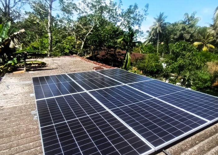 Residential Solar System for Mr. D. C. Mallawarachchi – Mathugama